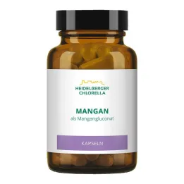 Manganese as manganese gluconate capsules, 60 pieces