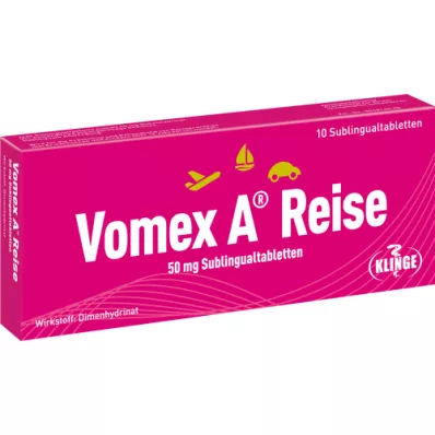 VOMEX A trip 50 mg of sublingual tablets, 10 pcs