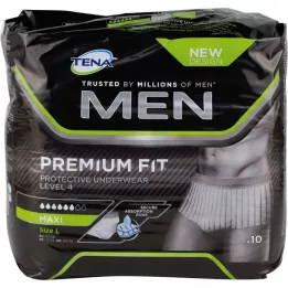 Tena Men Level 4 Premium Fit Protective Underwear Gr. L, 10 pcs