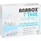 ANABOX Compact 7 days of weekly dosers white, 1 pcs