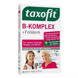TAXOFIT Ταμπλέτες B-complex, 40 τεμ
