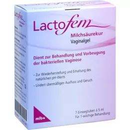 LACTOFEM Lactic acid cure vaginal gel, 7x5 ml