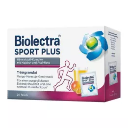 BIOLECTRA Sport Plus Drinking Granules, 20X7.5 g