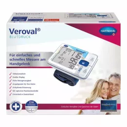 VEROVAL Wrist blood pressure monitor, 1 pc