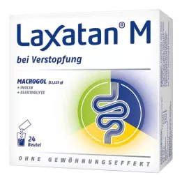 LAXATAN M granules for manufacturing a suspension for use, 24 pcs