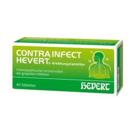 CONTRAINFECT Hevert Cold tablets, 40 pcs