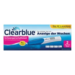 CLEARBLUE Pregnancy test with week determination, 2 pcs