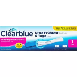 CLEARBLUE Pregnancy test early detection, 1 pc