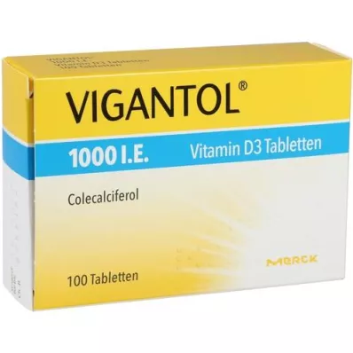VIGANTOL 1.000 I.E. Vitamin D3 Tabletten, 100 St