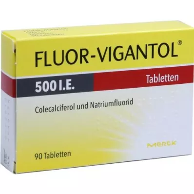 FLUOR VIGANTOL 500 IU tablets, 90 pcs