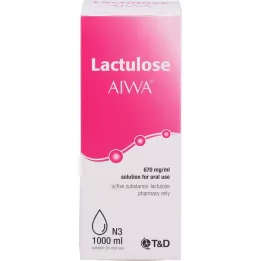 LACTULOSE AIWA 670 mg/mL oral solution, 1000 mL