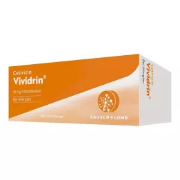 CETIRIZIN Vividrin 10 mg film-coated tablets, 100 pcs