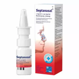 SEPTANASAL 1 mg/ml + 50 mg/ml nasal spray, 10 ml