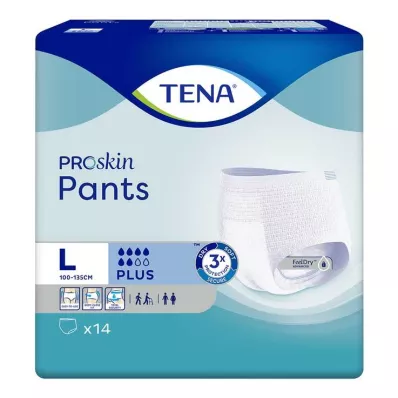 TENA PANTS plus L disposable pants, 14 pcs