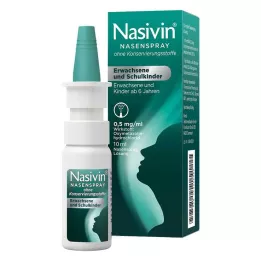 NASIVIN Nasal spray without consumables for adults and schoolchildren, 10 ml