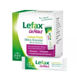 LEFAX intens Lemon Fresh Micro Granul.250 mg Sim., 50 pcs