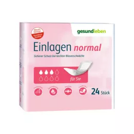 GESUND LEBEN Insoles normal, 24 pieces