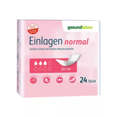 GESUND LEBEN Insoles normal, 24 pieces GESUND LEBEN Insoles normal, 24 pieces