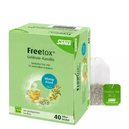 FREETOX Goldenrod-chamomile tea organic Salus filter bags, 40 pcs
