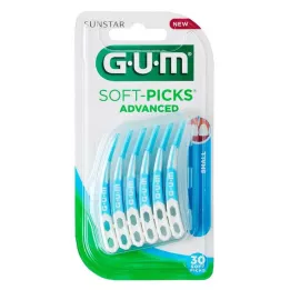 GUM Soft Picks Advanced μικρό, 30 τεμ