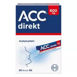 ACC direct 600 mg powder for oral use in sachet, 20 pcs