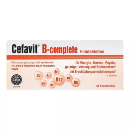 CEFAVIT B-complete film-coated tablets, 60 pcs