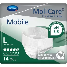 MOLICARE Premium Mobile 5 drops Gr.L, 14 pcs