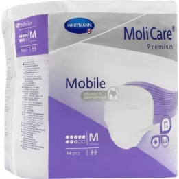 MOLICARE Premium Mobile 8 drops Gr.M, 14 pcs