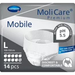 MOLICARE Premium Mobile 10 drops size L, 14 pcs