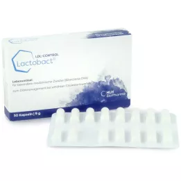 LACTOBACT LDL-Control magensaftresistente Kapseln, 30 St