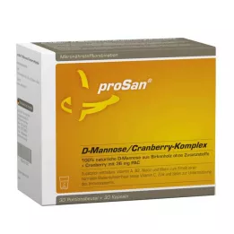 PROSAN D-Mannose/Cranberry Complex Combo Pack, 2X30 pcs