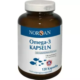 NORSAN Omega-3 capsules, 120 pcs