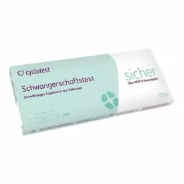 CYCLOTEST Pregnancy test 25 mlU/ml urine, 1 pc