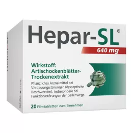 HEPAR-SL 640 mg film-coated tablets, 20 pcs