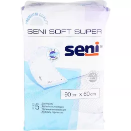 SENI Soft Super Bettschutzunterlage 90x60 cm, 5 St