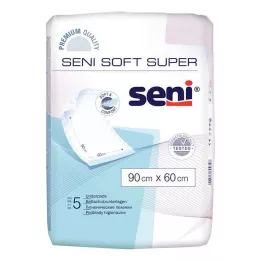 SENI Soft Super bed protection underlay 90x60 cm, 5 pcs