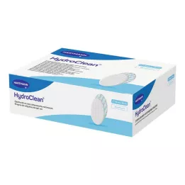 HYDROCLEAN Compresses 8x14 cm oval sterile, 10 pieces