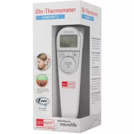 APONORM Fieberhermometer Ohr Comfort 4, 1 pcs
