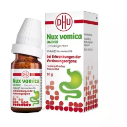 NUX VOMICA D 6 DHU Glob.bei Erkr.d.Digestiveorg., 10 g