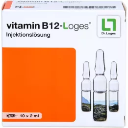 VITAMIN B12-LOGES Injection solution ampoules, 10x2 ml