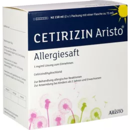 CETIRIZIN Aristo allergy juice 1 mg/ml LSG.Z.einn., 150 ml