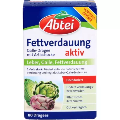ABTEI Galle dragee with artichoke, 80 pcs