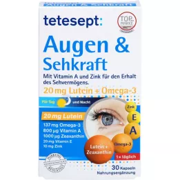 TETESEPT eyes &amp; eyesight capsules, 30 pcs