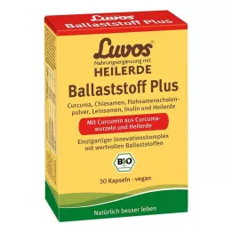 LUVOS Healing Clay Organic Fiber Plus Capsules, 30 pcs