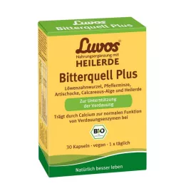 LUVOS Healing earth Bio BitterQuell Plus capsules, 30 pcs