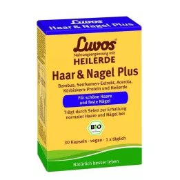 LUVOS Healing Earth Organic Hair &amp; Nagel Plus Capsules, 30 pcs