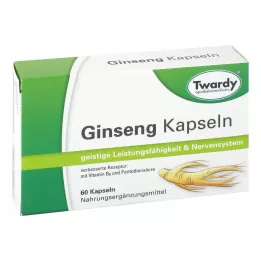 GINSENG CAPSULES, 60 pcs