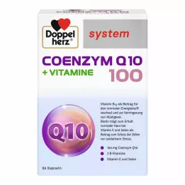 DOPPELHERZ Coenzyme Q10 100+Vitamins system capsules, 60 pcs