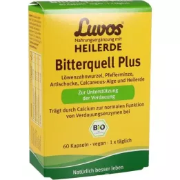 LUVOS Healing Earth Bio Bittercol Plus Capsels, 60 pz