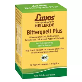 LUVOS Healing Earth Bio Bitterquell Plus Capsules, 60 pcs